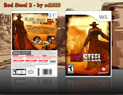 Red Steel 2 Wii Box Art Cover by sd1833